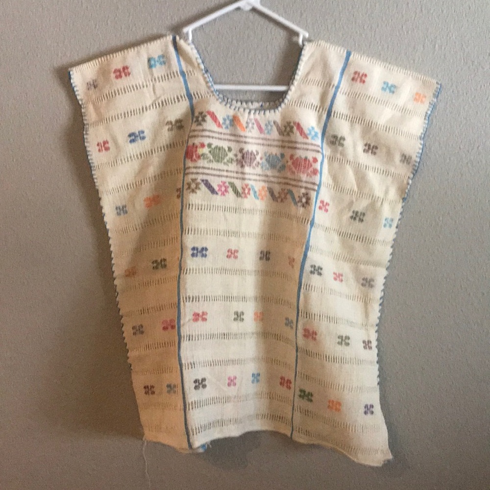 Oaxacan Handmade Knitted Manta Fabric